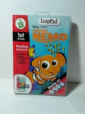 Leap Frog Leap Pad Disney Finding Nemo Book & Cartridge 1st Grade NEW Sealed
