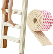 Bunk Bed Ladder Pads, Self-Adhesive Bunk Bed Ladder Cover, Bunk Bed Step Foam Pa