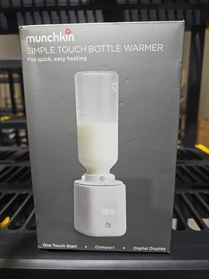 Munchkin Simple Touch Bottle Warmer with Digital Temperature Display