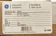GE ABB MLA1 6-350mcm 225A MAIN LUG KIT UNOPENED BOX