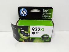 HP 932XL Black Ink Cartridge for HP Officejet 6100 6600 9/2022 Open Box
