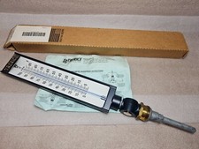 TRERICE BX9140302SPB, 9" ADJUSTABLE ANGLE INDUSTRIAL THERMOMETER, 0-100 F.