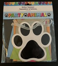 Party Animal Letter Banner 7ft