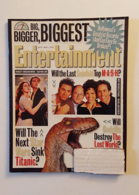 Entertainment Weekly Magazine May 1, 1998 Jerry Seinfeld, Titanic & Godzilla