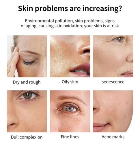 Vitamin C Serum + Salicylic acid Facial mousse, face care Set. - Picture 8 of 8