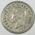 1946 Canada 10 Cents - George VI - Very Fine (VF) KM#34 - 80% Silver - 5674-AH