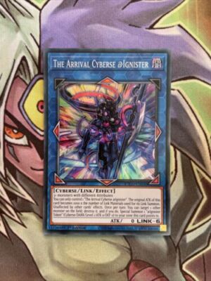 ETCO-DE050 Die Ankunft Cyberse @Ignister Super Rare 1. Auflage NM Yugioh Karte