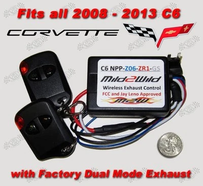 2006 - 2013 C6 Corvette Mild 2 Wild NPP Exhaust Control - FREE USA Shipping - Image 1 of 4