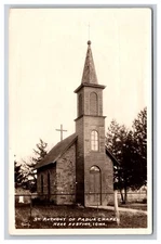 RPPC St. Anthony Of Padua Chapel Near Festina Iowa IA Postcard