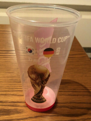 Becher Cup Sammelbecher Bud FIFA World Cup 2018 Deutschland - Südkorea
