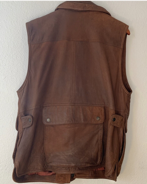 Rare vintage BANANA REPUBLIC Photographers Jacket Satin Acetate (silk) H20proof image 2