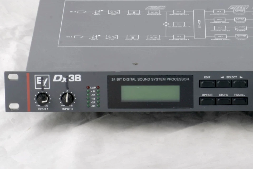 Electro-Voice EV Dx38 Programmable 24 Bit Digital Sound System Processor - Image 3 of 4