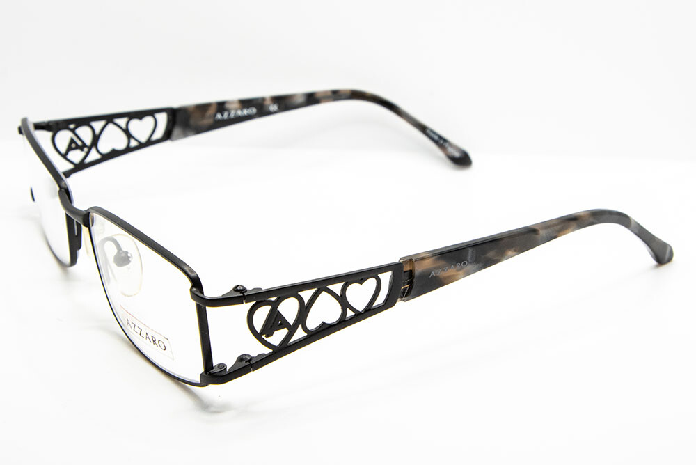 AZZARO Matte Black Eyeglasses 3654 C1 52mm French Design | eBay display picture 1