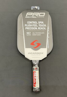 GearBox Pro Control Elongated 8.0 14mm Pickleball Paddle