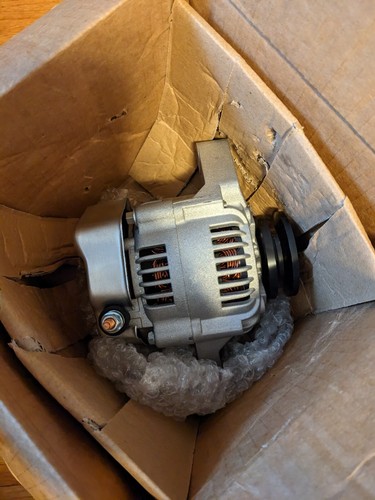 New OEM Nippon Denso 101211-2850 101211-8520 60A Alternator Kubota L574 Gravely - Picture 3 of 4