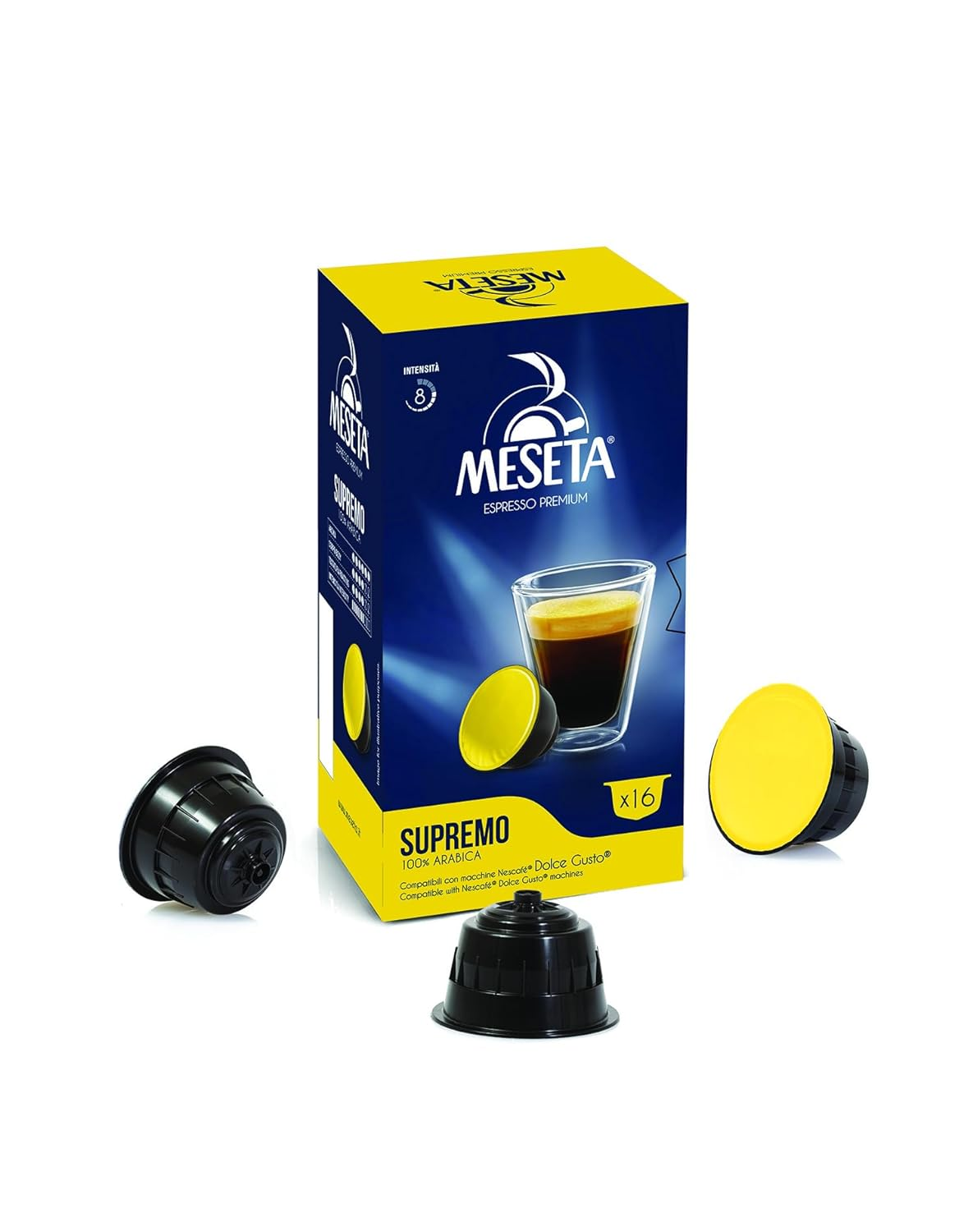 Meseta Italian Variety Nescafe Dolce Gusto Compatible Coffee Capsule