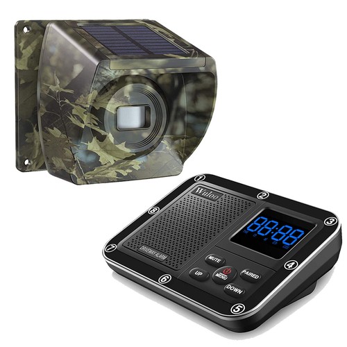 Wuloo 1800ft Range Driveway Alarms Wireless Motion Sensor for Home Garden System - Picture 35 of 42