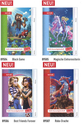 Roth Hausaufgabenheft Kids für clevere Faule