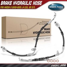 2x Manguera hidráulica de freno lateral delantero derecho y derecho para Mazda 6 2009-2013 L4 2,5 L V6 3,7 L