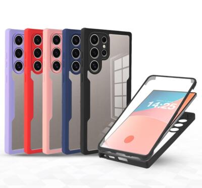 360 Handy Hülle für Samsung Galaxy S26 S25 S24 S23 S22 Ultra FE Edge 5G + Cover