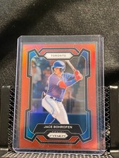 Jace Bohrofen 2024 Prizm Red Prizm #62/299 - Blue  Jays