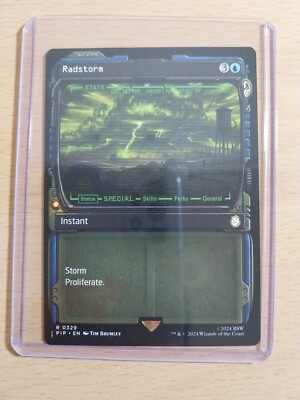 Radstorm Showcase Kunst selten, Fallout #329, MTG Magic The Gathering 