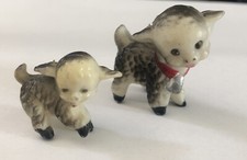 Vintage 1972 R Wilton Hong Kong Hand Painted Miniature Sheep Lamb Train Display