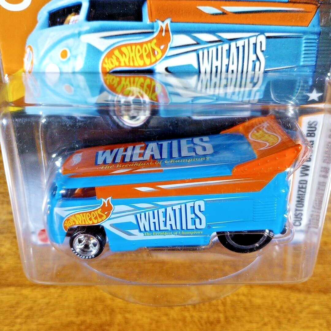 ミニカー Hot Wheels Wheaties VW Drag Bus Hot Wheels Wheaties Customized VW Drag Bus General Mills
