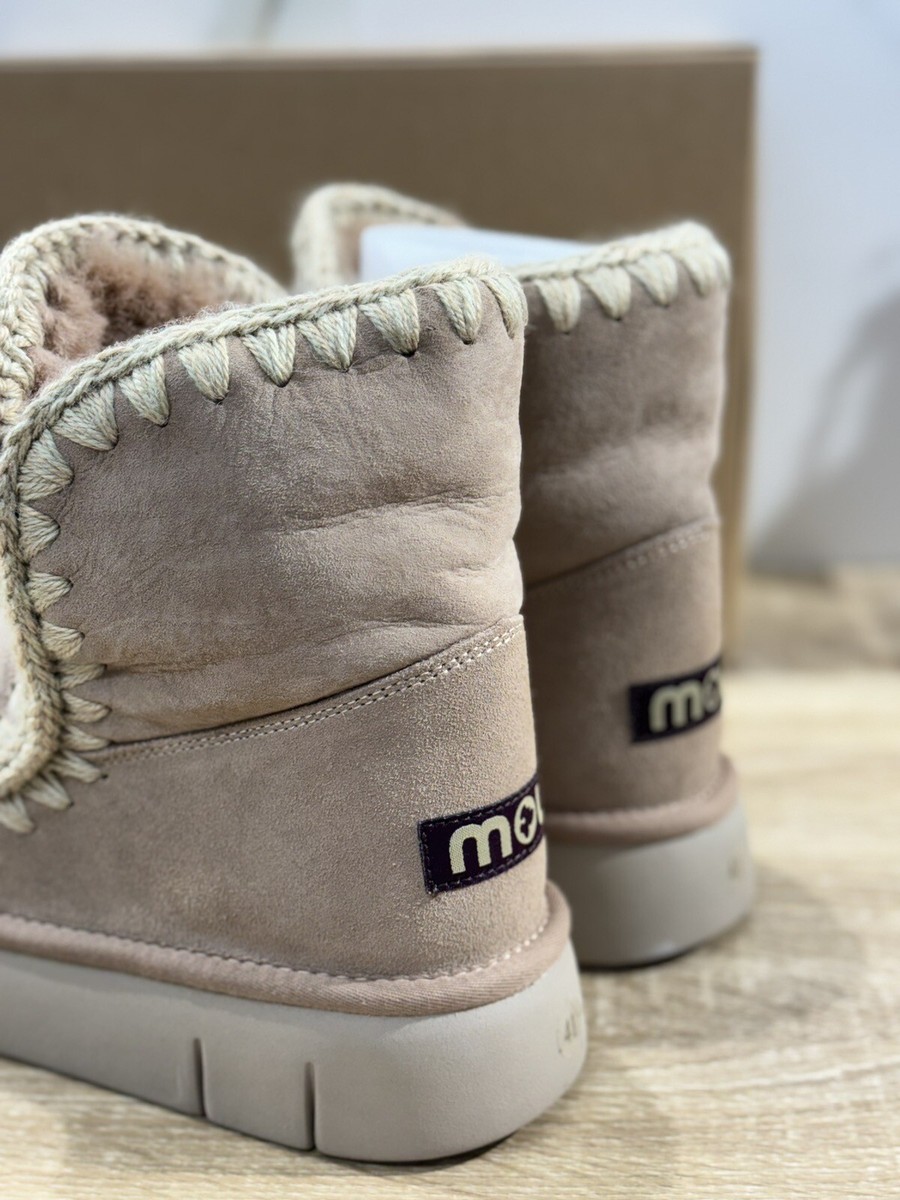 Mou Shoes Mou Eskimo 24 Beige Mou Eskimo 24 Boots In White Lyst