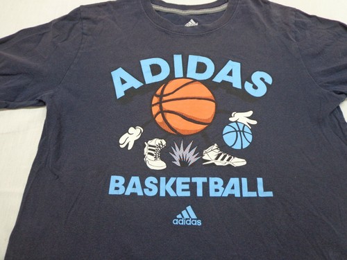 Logotipo gráfico de baloncesto Adidas camiseta juvenil Xl (18/20) | eBay