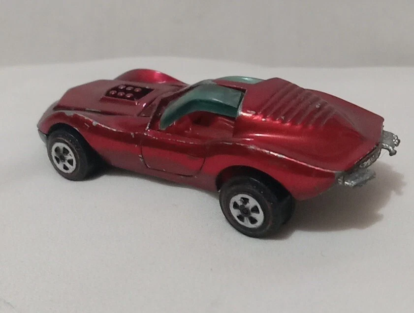 Johnny Lightning Topper Mako Tiburón Rojo Oscuro "LÍNEA ROJA"  Foto 2 de 4