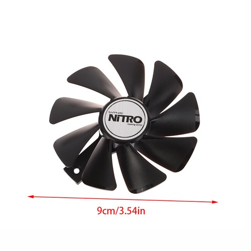 CF1015H12D Cooler Fan For RX470 570 480 580 Gaming Video Card Cooling F$h - Afbeelding 2 van 12