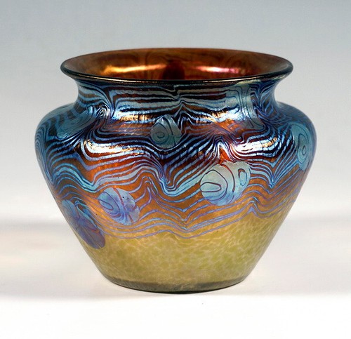 Loetz Vase Art Nouveau Vase Loetz Argus Phenomenon Bohemia Genre 2/351
