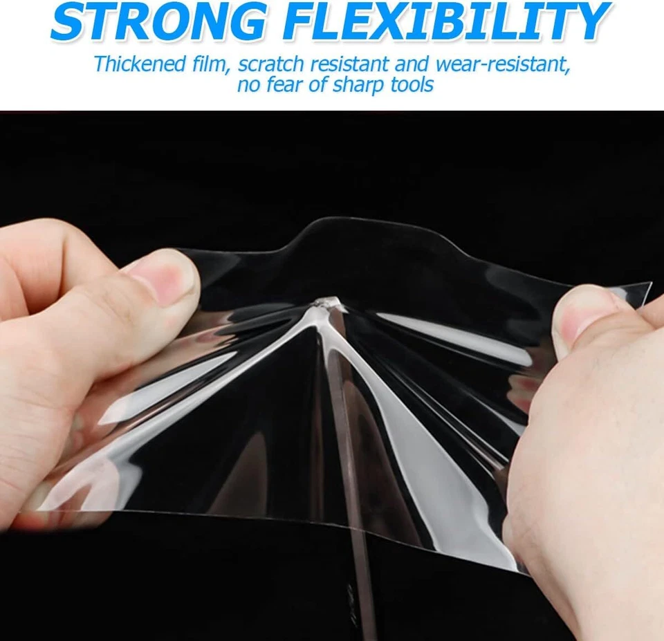 Car Door Sill Transparent Anti-Collision Protection Strip For Mercedes Benz Part - image 3 of 4