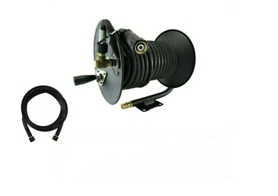 TECHKAR Hose Reel 20m Capacity Kranzle M22 Compatible & 20m Hose + 2m hose
