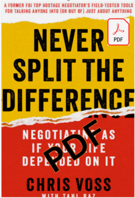 Never Split the Difference (dematerialisiert, auf Englisch)