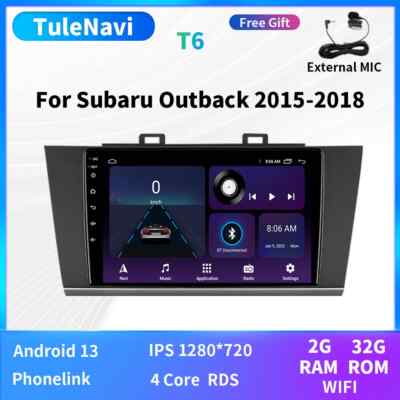 For Subaru Outback Legacy Car Multimedia Radio GPS DSP Auto Audio Player Carplay