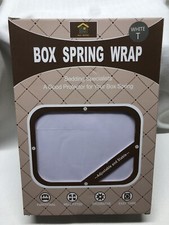 N Y HOME Box Spring Cover, Sleek Alternative for Bed Skirts, Wrap Around Elastic