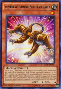Superheavy Samurai Soulpeacemaker - INOV-EN009 - Rare - 1st Edition x3 - Near Mi