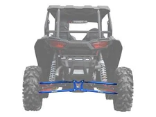 SuperATV Round Tubed Rear Radius Arms for Polaris RZR XP Turbo (2016+) - Blue