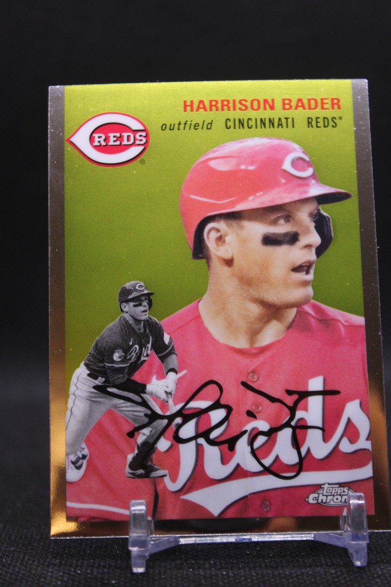 Harrison Bader #335 2023 Topps Chrome Platinum Anniversary Cincinnati Reds - Main Image