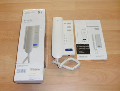 TCS ISH3030-0140 Türtelefon Komfort Telefon 4Tasten WS Reinweiß NEU