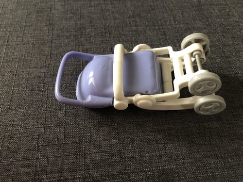 Fisher Price Loving Family Dollhouse Doll STROLLER BABY PRAM FOLDING 1999 - Picture 6 of 7