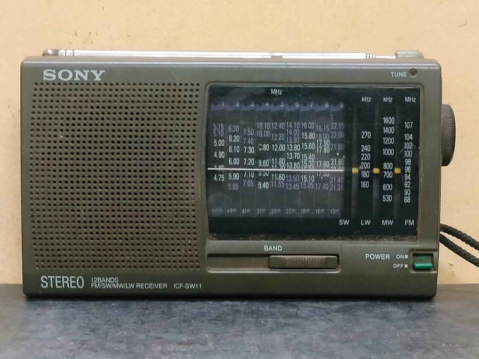 Sony ICF SW 11 Shortwave Radio fully working tested Used | eBay