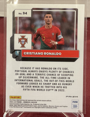 2022-23 Panini Donruss FIFA Cristiano Ronaldo #84 Optic 2022-23 Panini Donruss FIFA Cristiano Ronaldo #84 Optic