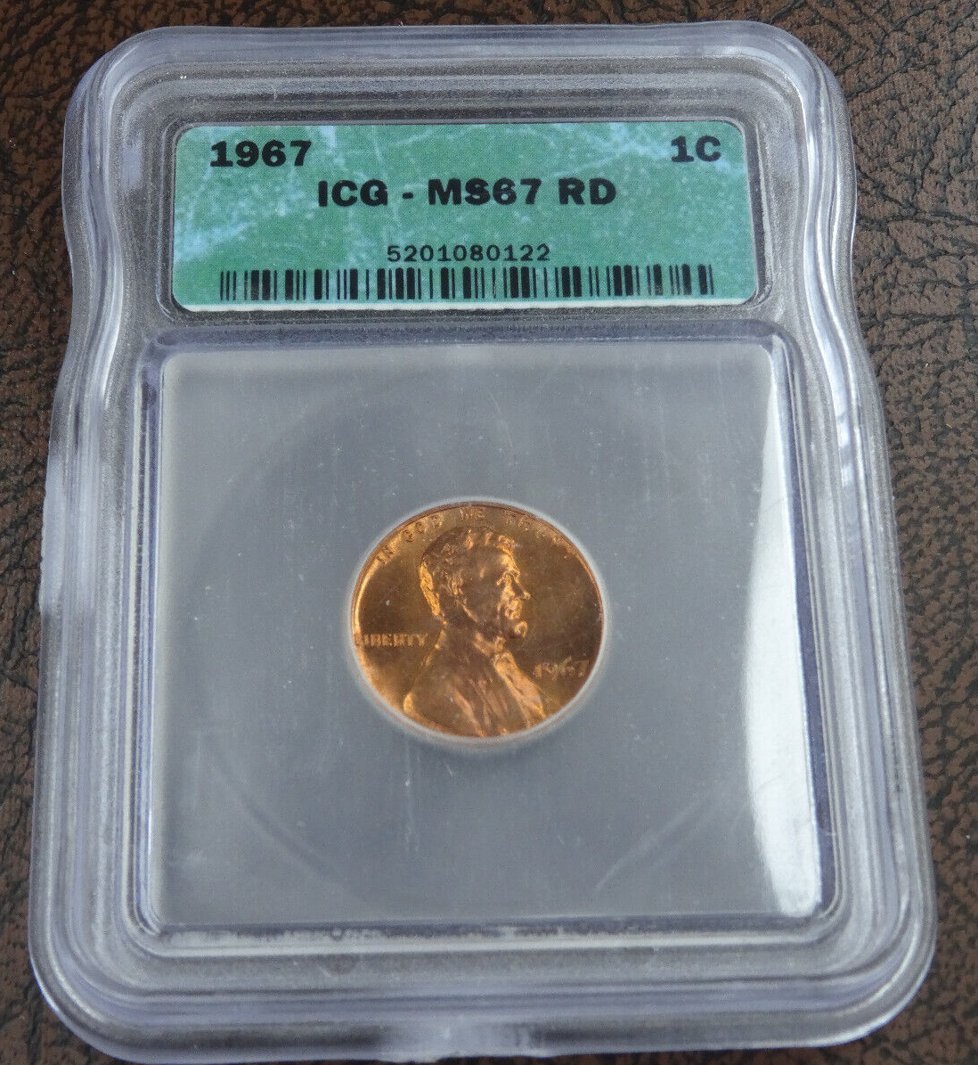 1967 Lincoln Memorial Cent ICG MS 67 RD Red Penny | eBay