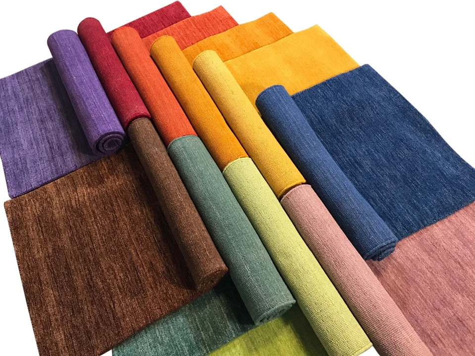 Orientteppich Handgewebt Gabbeh Teppich 100% Wolle Handloom Brücke Fussmatten - Bild 3 von 4