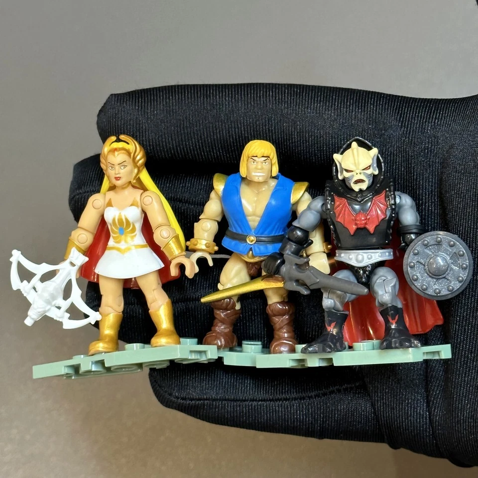 NEW 3 she-ra He-man MEGA CONSTRUX Bloks Masters of the Universe Motu figure - Image 2 of 4