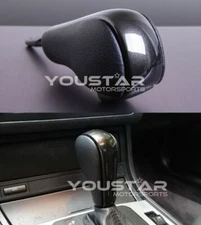 US STOCK Italian Leather Dark Graphite Grey Gear Knob for BMW 1 3 6 Series Z4 X1