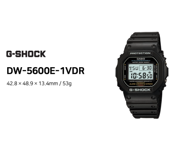 CASIO G-SHOCK Men's Watch DW-5600E-1VDR | eBay